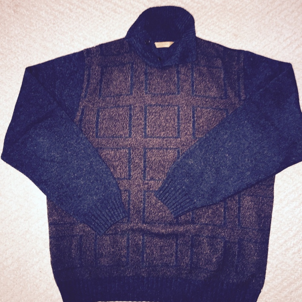 DALMINE Wool & Cashmere sweater.   Bought at Barney’s NY.